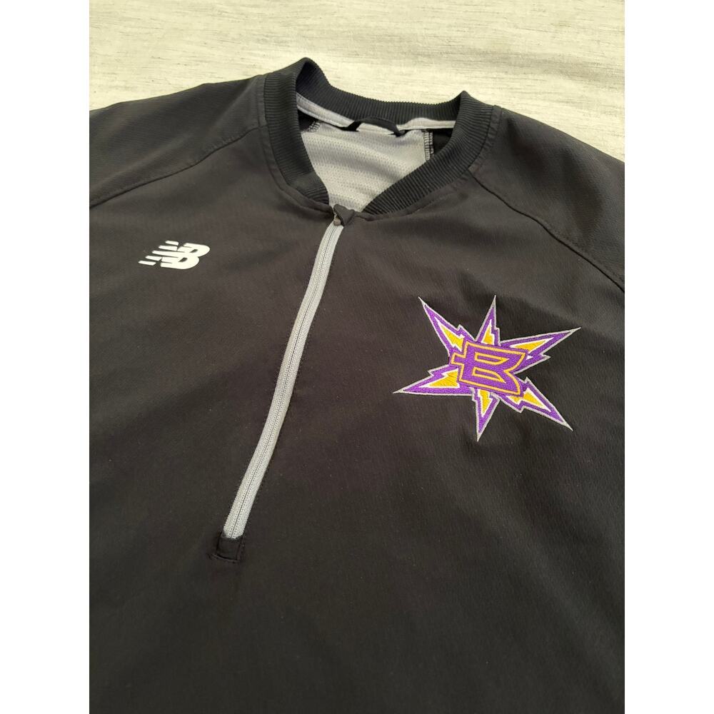 New Balance Birmingham Thunderbolts Quarter Zip Short Sleeve Cage Jacket L